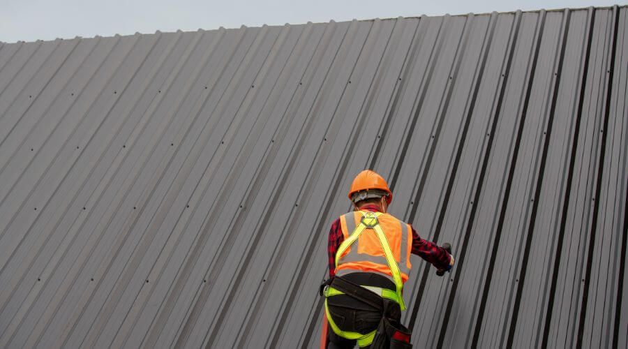 Professional metal roof installation services in Westhope, ND